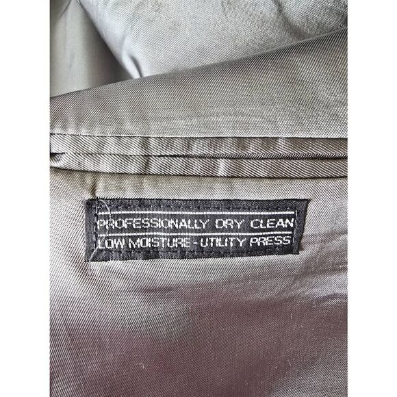 Stafford Suit Men's Gray Sz 39R - Picture 7 of 12